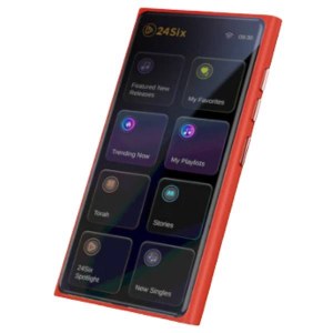 Picture of 24Six Solo4 MP3 Player Music Only Red